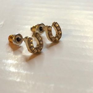 Brand New Horseshoe Stud Earrings